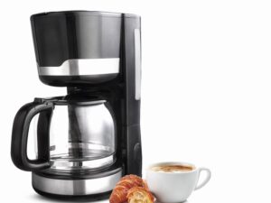 Kaffeemaschine 1,5L schwarz 1000W